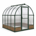 Gewächshaus aus Polycarbonat mit Stahlrahmen