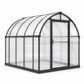 Polycarbonat-Gewächshaus mit Aluminiumrahmen, Bogendesign 250x200x250 cm
